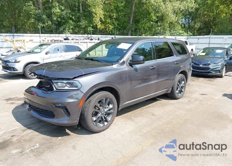 2021 Dodge Durango Gt Awd из США, поврежденный, VIN 1C4RDJDG0MC663243